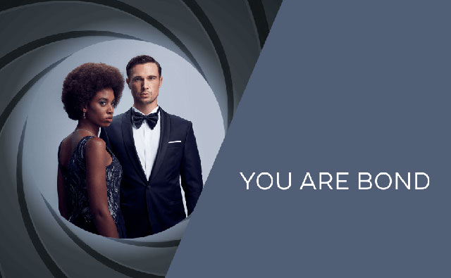 You are Bond Banner